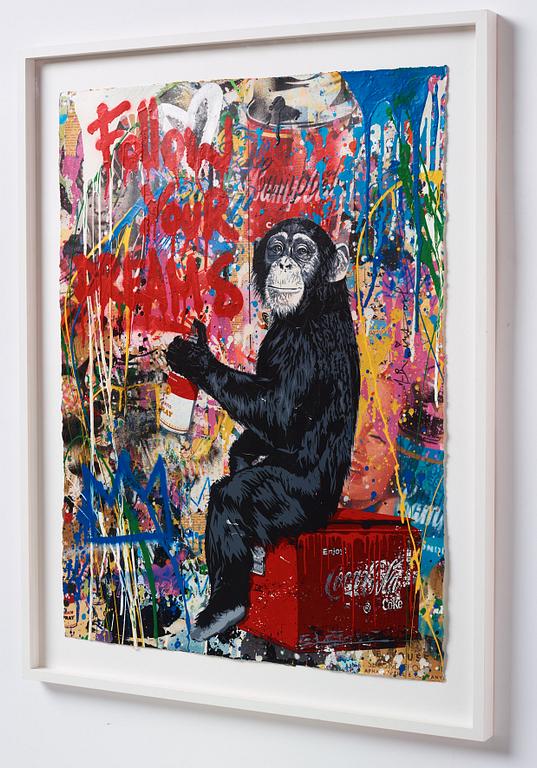 Mr Brainwash (Thierry Guetta), "Follow your Dreams".