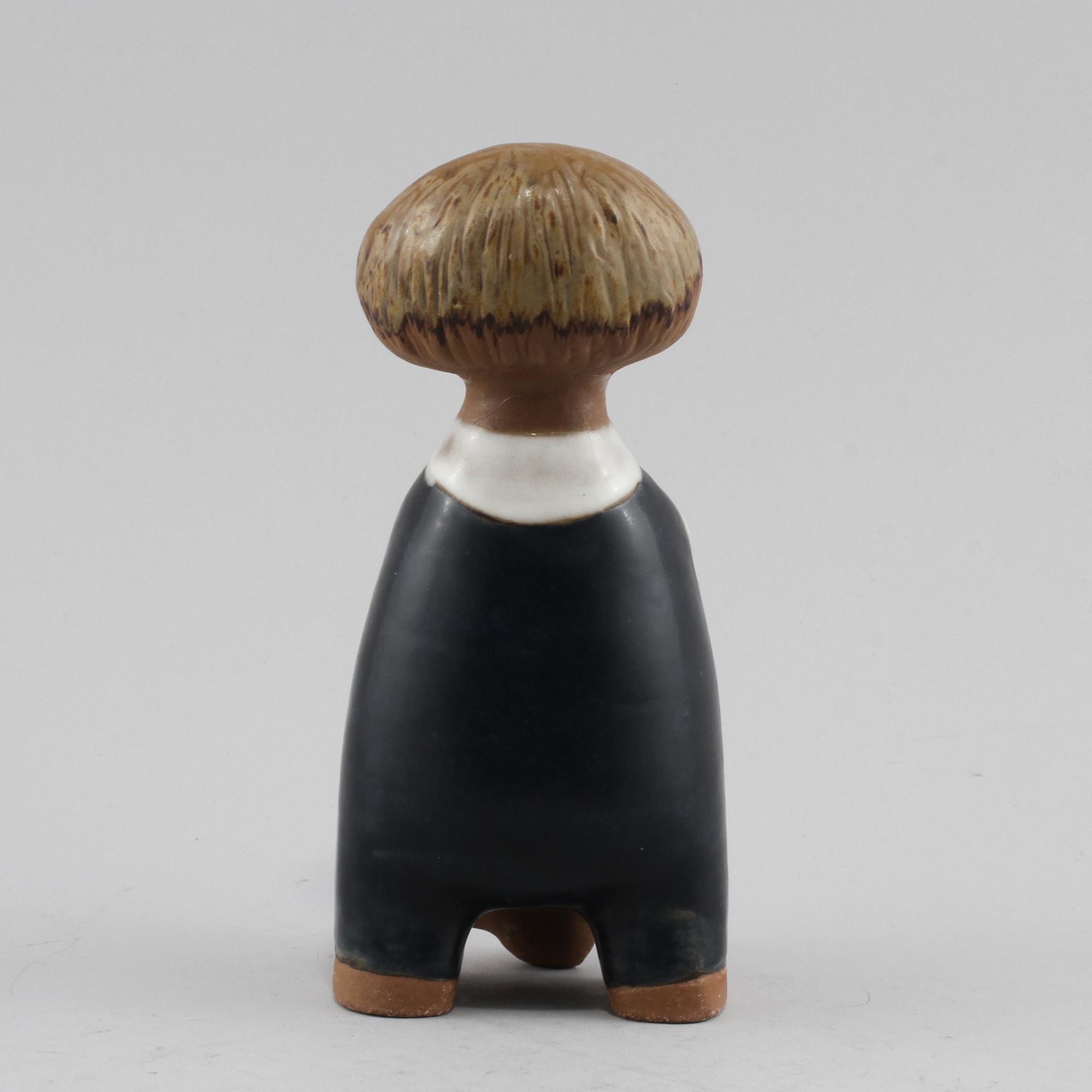 FIGURIN, stengods, Lisa Larsson, Gustavsberg, 1900-talets andra hälft.