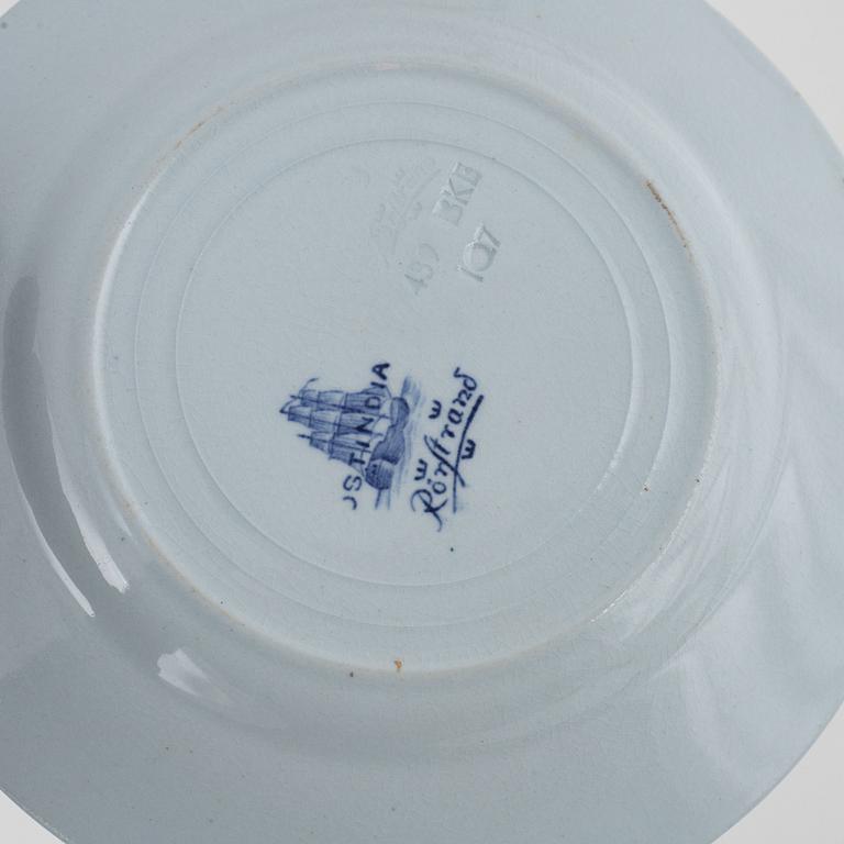 A 114-piece 'East Indies' dinner service, Rörstrand, Sweden, mid 20th century- 21st century.