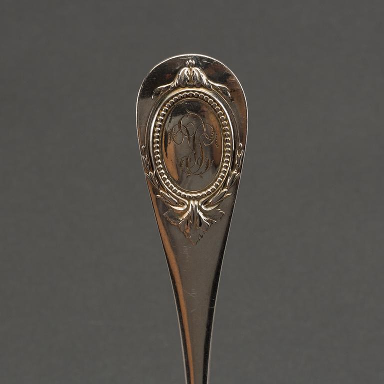 28 parts of silverplate flatware Christofl, Paris, France.