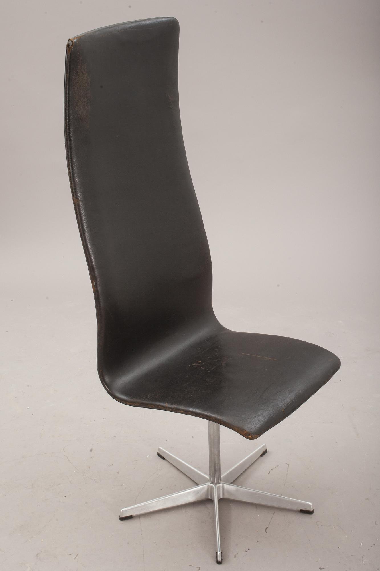 STOL, "Oxford", Arne Jacobsen, Fritz Hanzen, etikettmärkt.