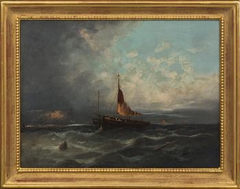 WILLIAM HENRY WILLIAMSON, oil on canvas signed.