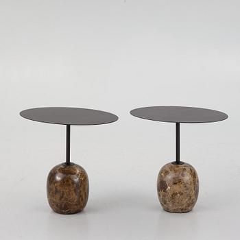 Luca Nichetto, a pair of 'Lato LN8' sidetables, &tradition.