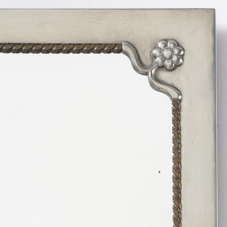Just Andersen, a mirror, Guldsmedsaktiebolaget, Stockholm, 1930s.