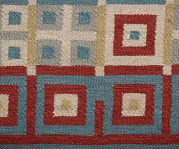 CARPET. Flat weave. 297,5 x 183 cm. Sweden around 1950.