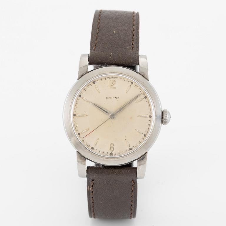 Eterna, wristwatch, 34 mm.