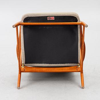 Alf Svensson, fåtölj "Contour-serien" Bra Bohag, Studio Ljungs industrier, 1960-tal.