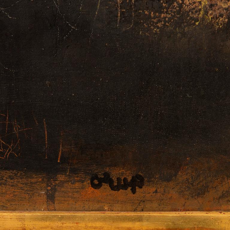 Bengt Orup, Olja på duk, signerad, 1965.