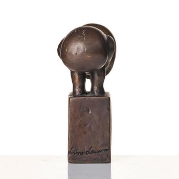 Lisa Larson, skulptur, "Myran", brons, Scandia Present, ca 1978, ed. 411/999.