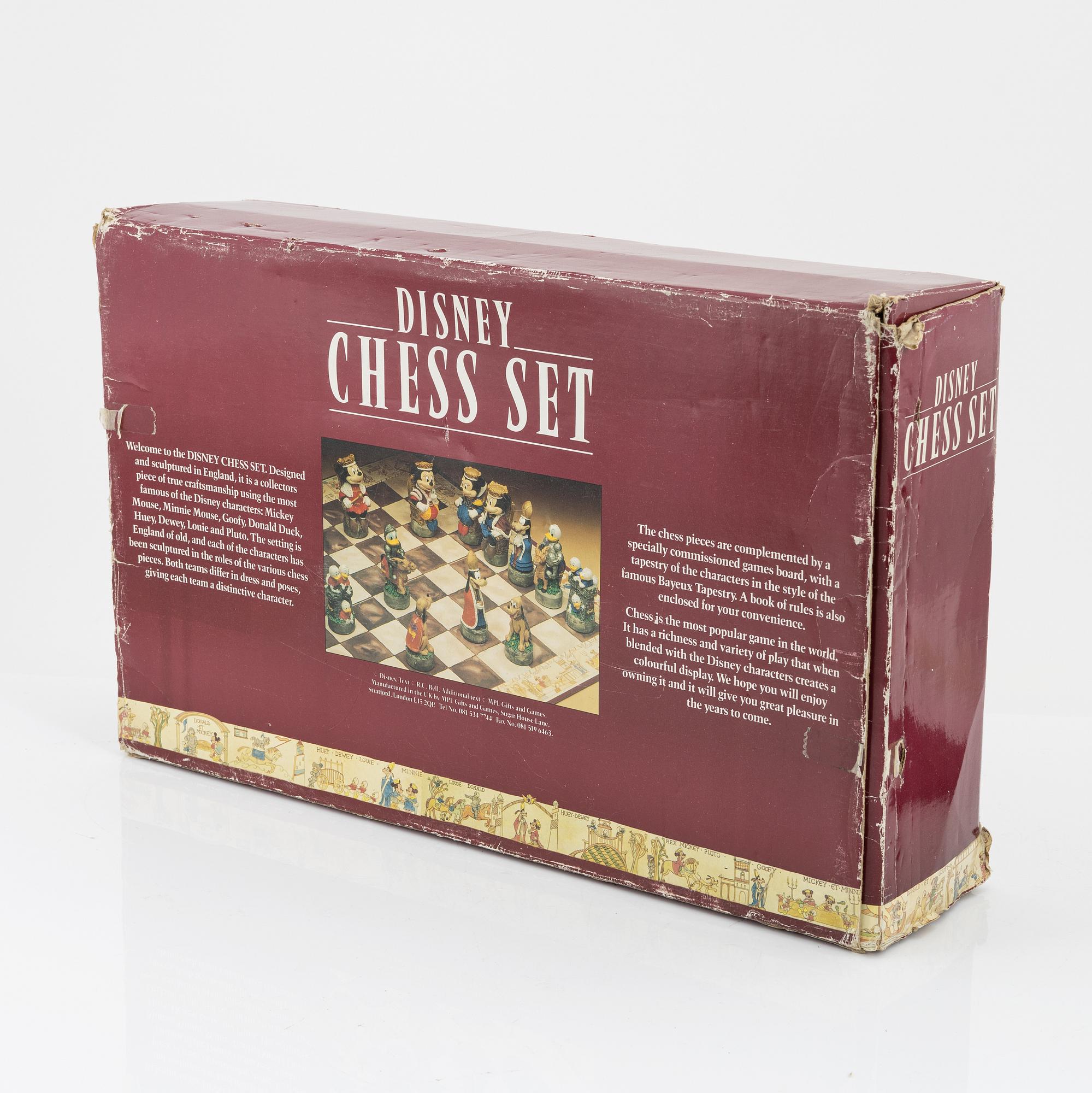 Disney, a chess game, 1980's.