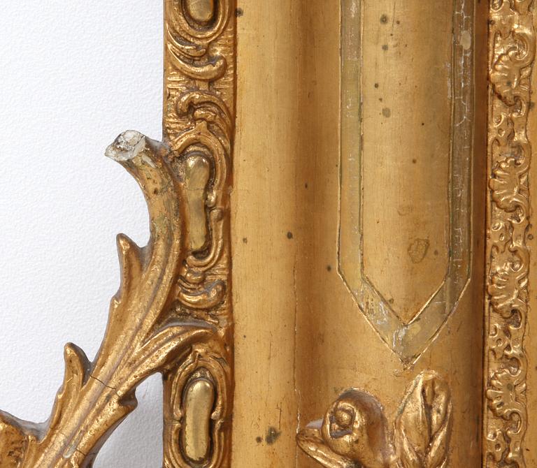 SPEGEL SAMT KONSOLBORD, nyrokoko, 1800-talets slut.