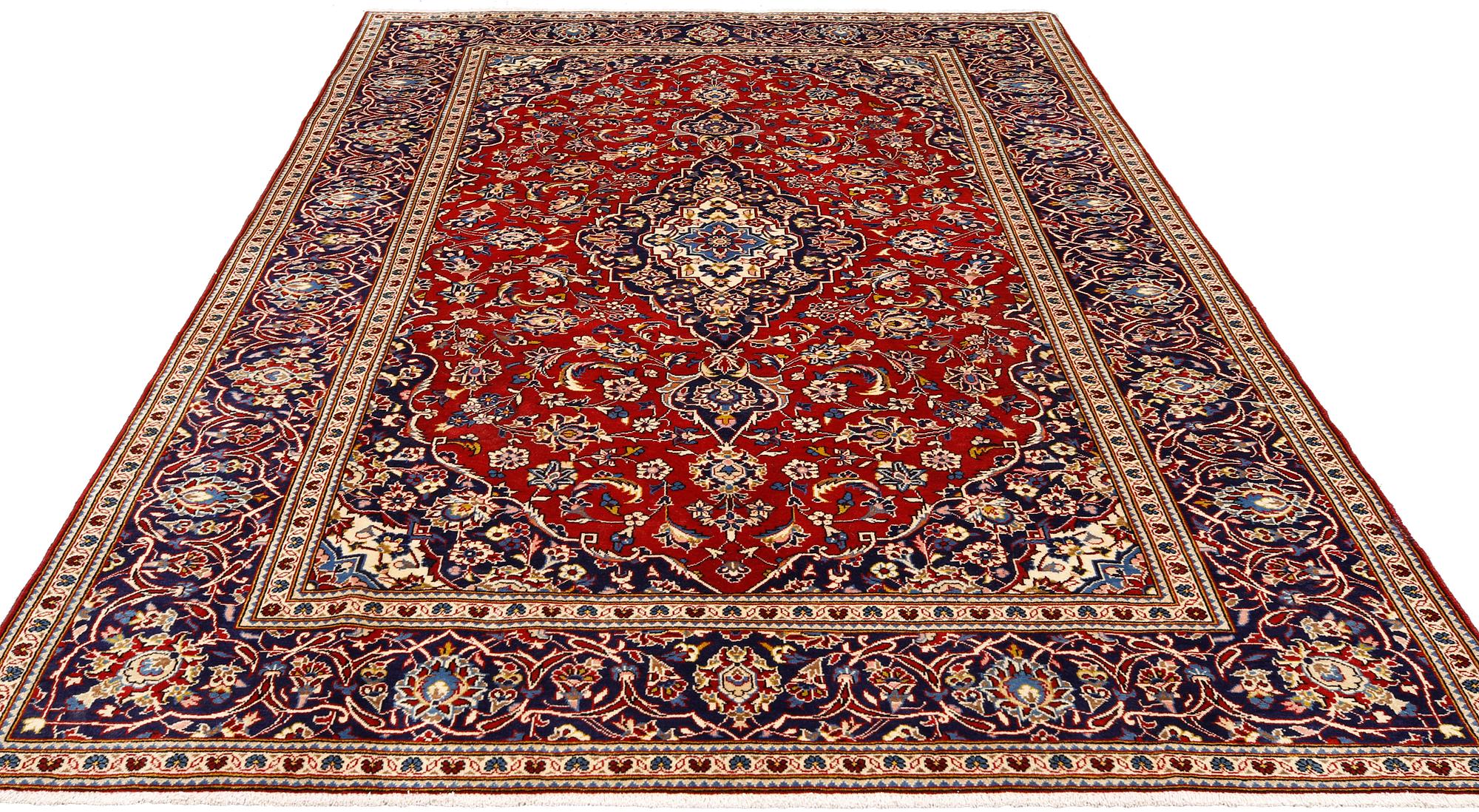 Carpet, Keshan, 290 x 194 cm.