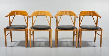 STOLAR, 4 st, för Ferdinand Lundqvist, Gemla, omkring 1900-talets mitt.