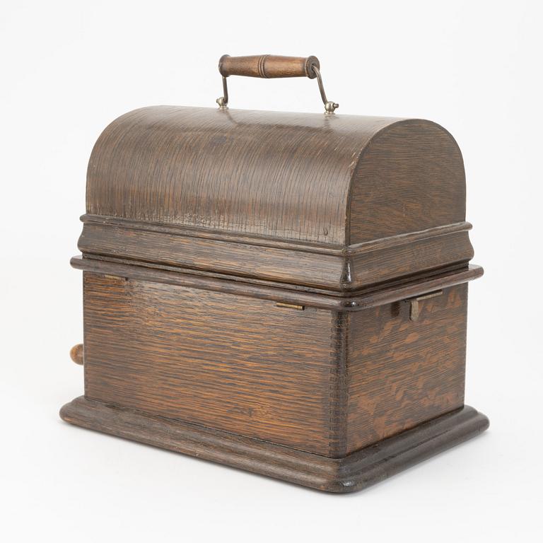 An Edison Standard Phonograph, USA, early 20th Century.