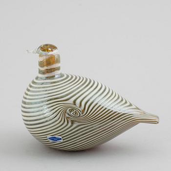 FIGUR, glas, Oiva Toikka, Nuutajärvi, signerad.