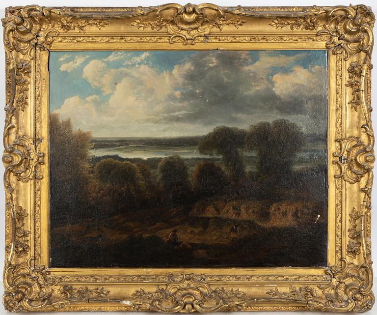 John Constable, kopia efter, Insjölandskap.