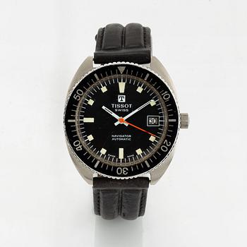 Tissot, Navigator, wristwatch, 36.5 mm.