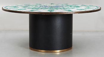 A Björn Wiinblad tiletop table, Denmark.