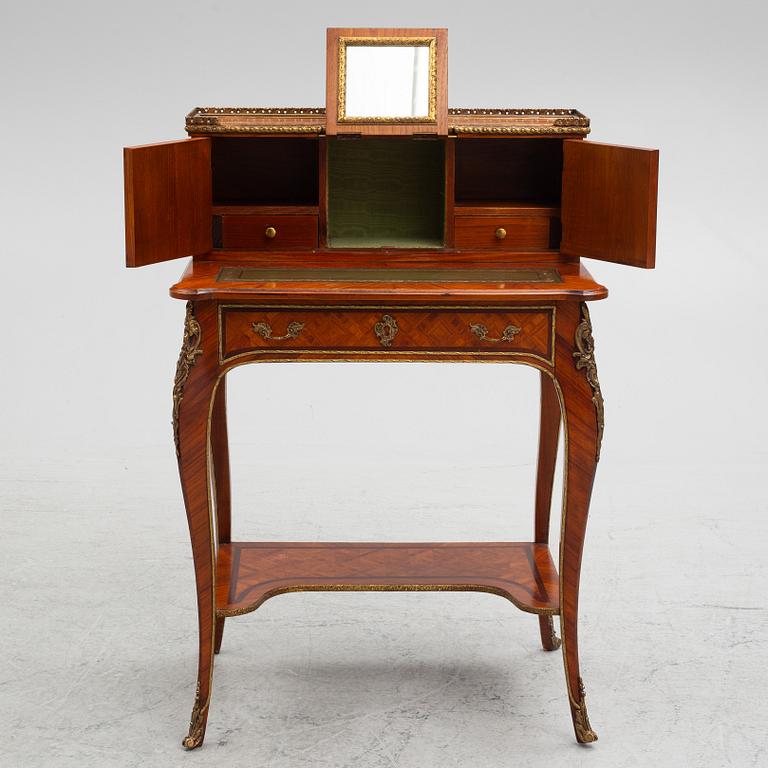 A ladies' desk, Rococo style, mid-20th Century.