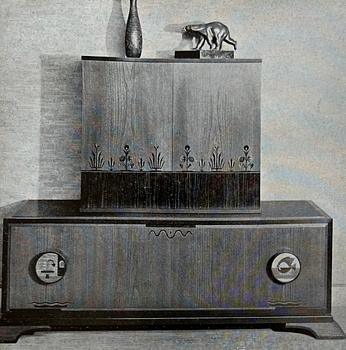 Otto Schulz, Cabinet, Boet, Gothenburg, 1930s.