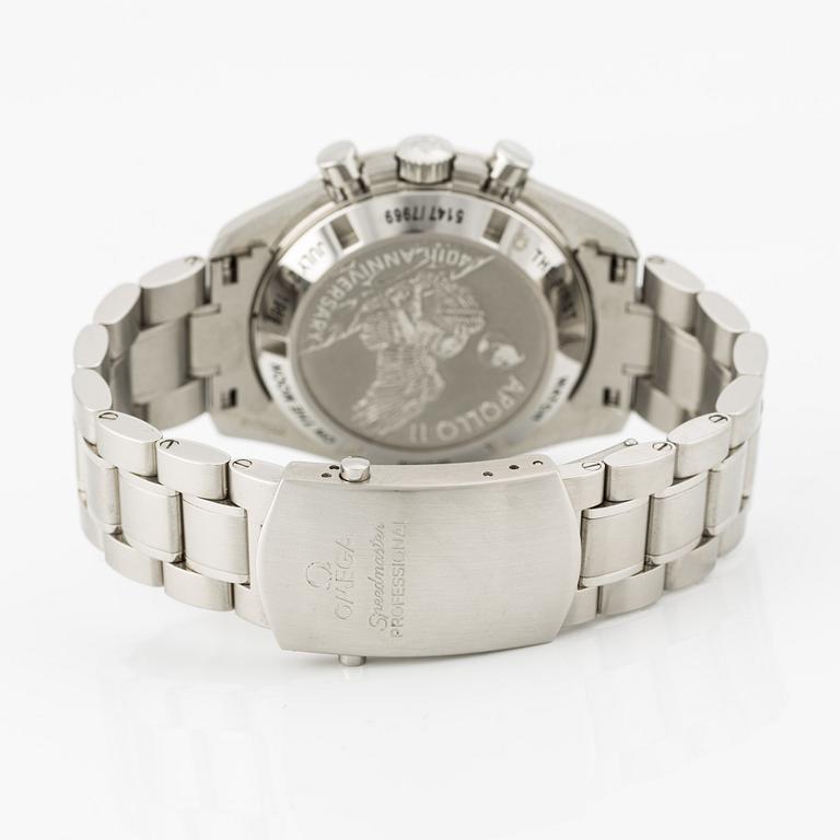 Omega, Speedmaster, Moonwatch, Professional, "Apollo 11 40th Anniversary", "Limited Edition", chronograph, ca 2010.