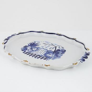 Arthur Percy, a ceramic tray Gefle.