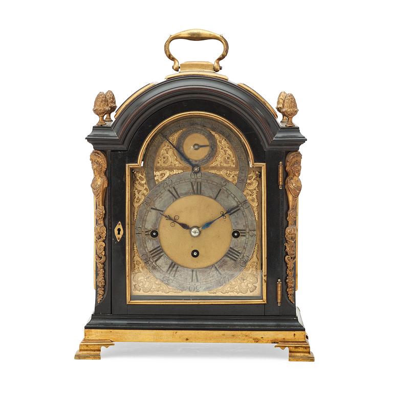 An mid 18th century quarter-chiming table clock by John Ellicott (1706-1772), London.