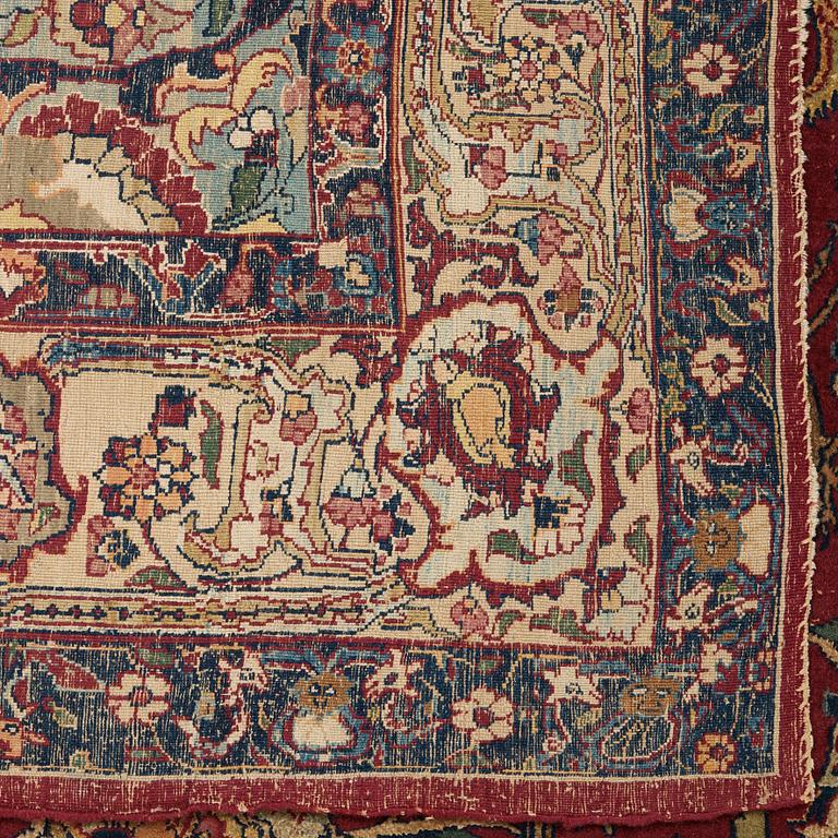 MATTA, Semiantik Isfahan part silk, ca 350,5 x 233,5 cm.
