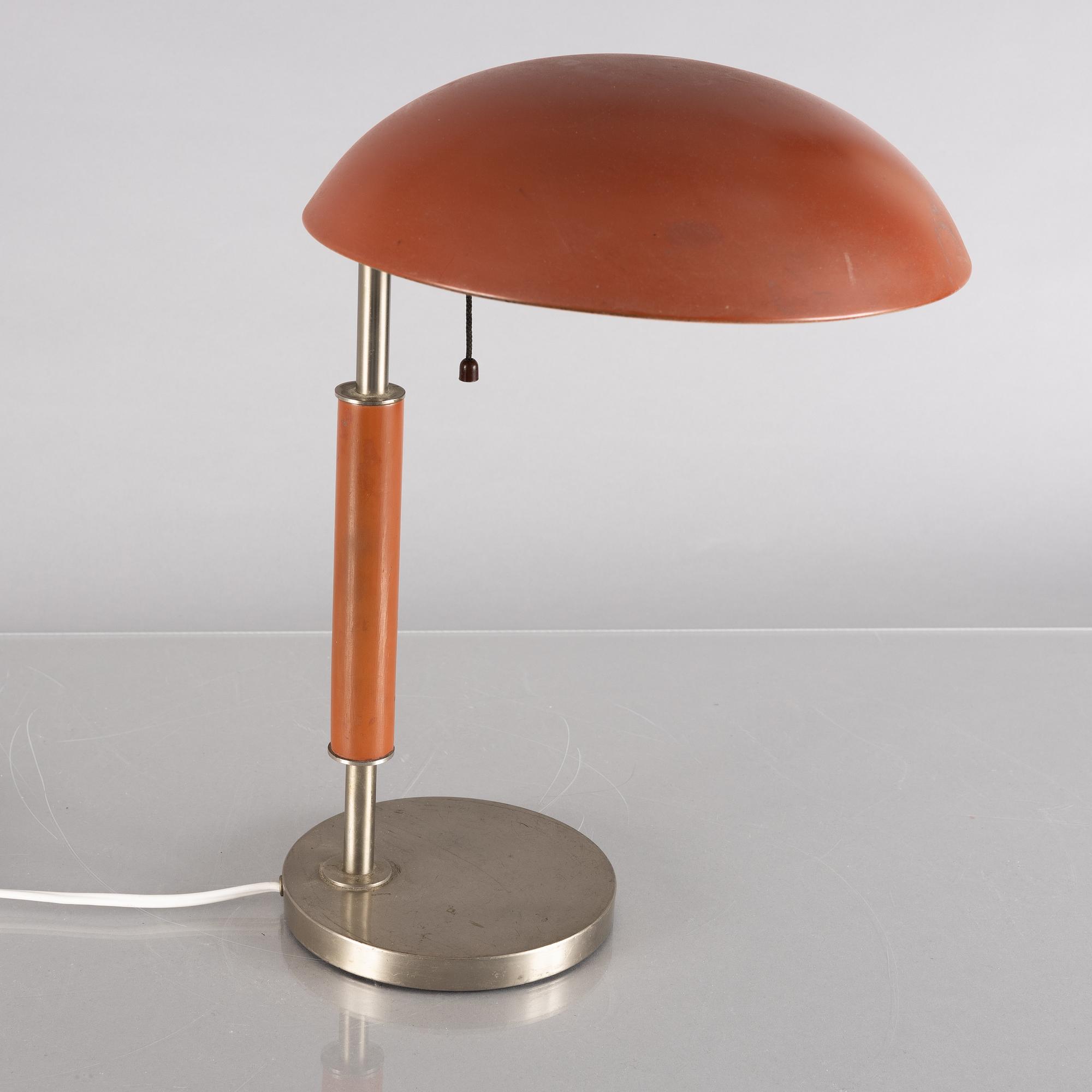 Harald Notini, table lamp, model "15090", Arvid Böhlmarks Lamp Factory, 1930s-40s.