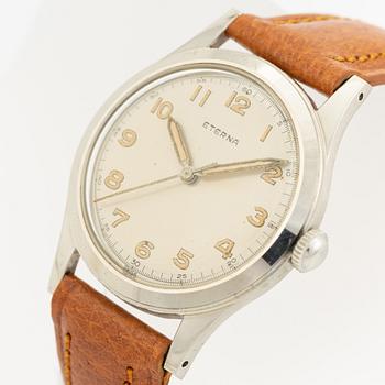 Eterna, wristwatch, 34,5 mm.