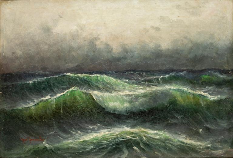 Alfred Jensen, Havslandskap.