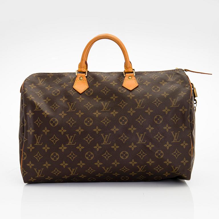 Louis Vuitton, a Monogram Canvas 'Speedy 40' bag.