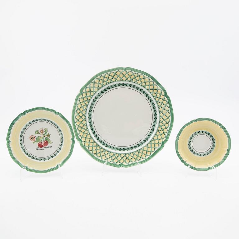 Service, 73 pieces, porcelain, "French Garden Fleurence", Villeroy & Boch, Germany.