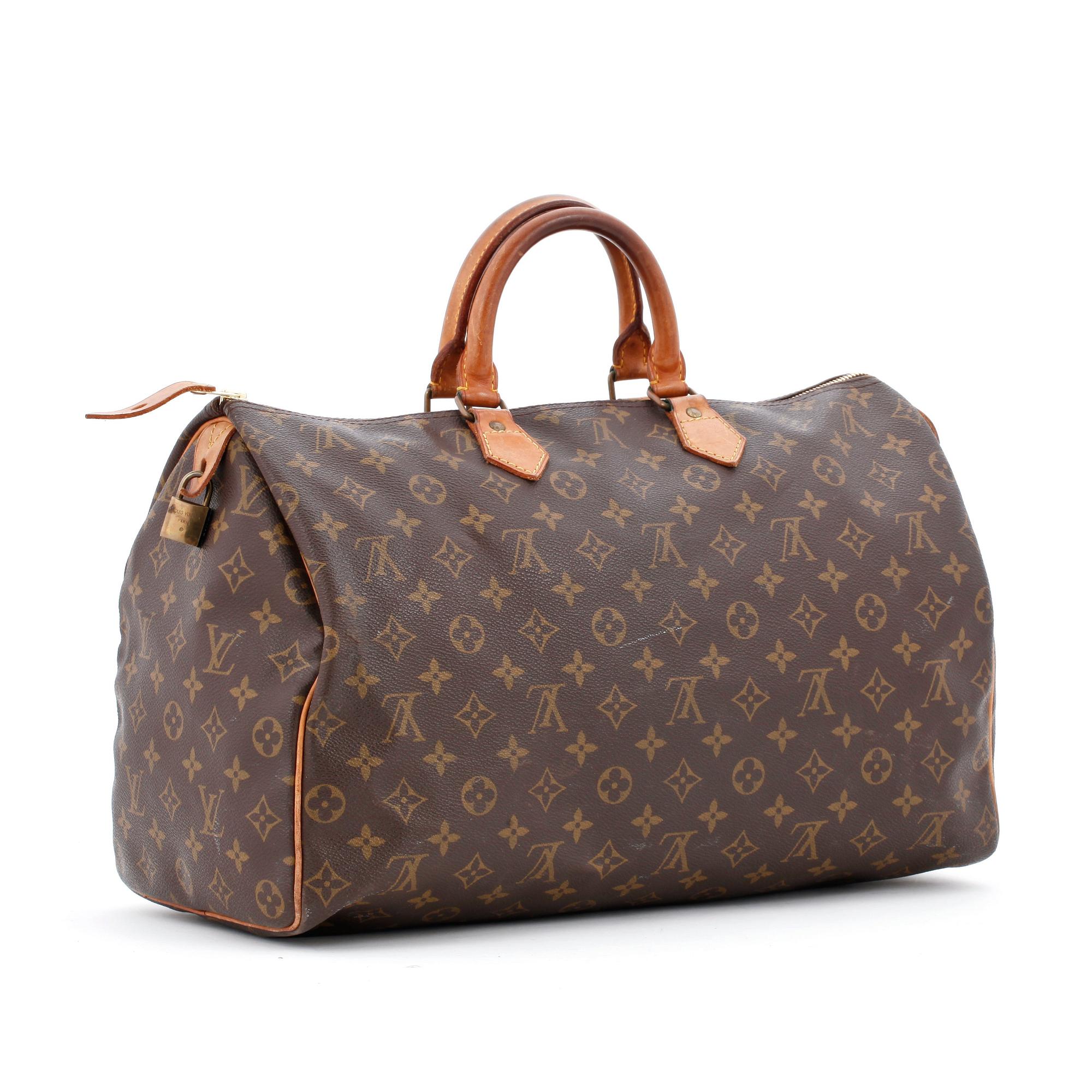 LOUIS VUITTON, a monogram canvas bag, "Keepall 40".