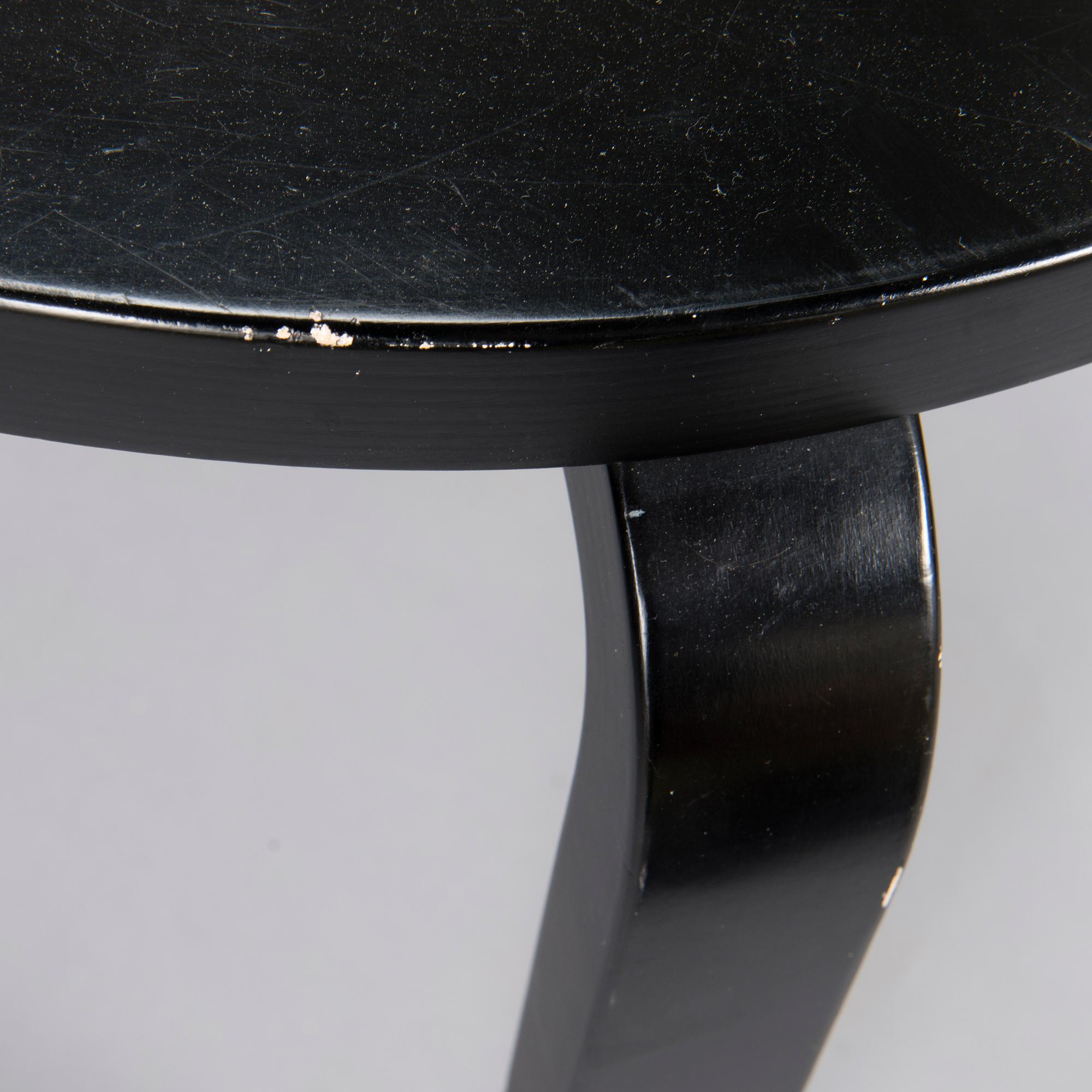 ALVAR AALTO, a late 20th century '90D' table for Artek.