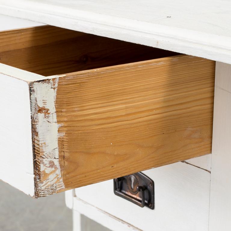 An early 20th century writing desk.