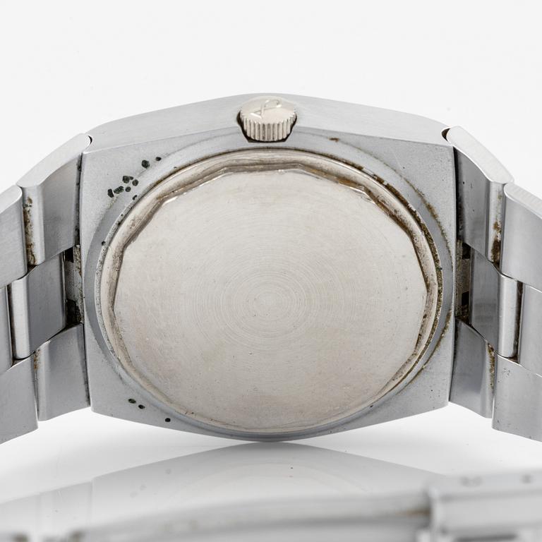 IWC, Electronic, "Jumbo", wristwatch, 38.5 x 42 mm.