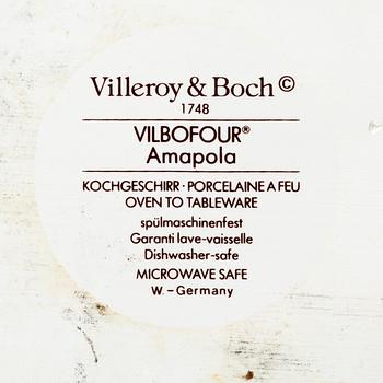 Villeroy & Boch, matservis, 69 delar, "Amapola", Tyskland.