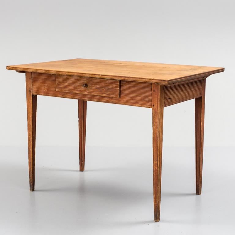 BORD, allmoge. Hälsingland, 1800-talets första hälft.