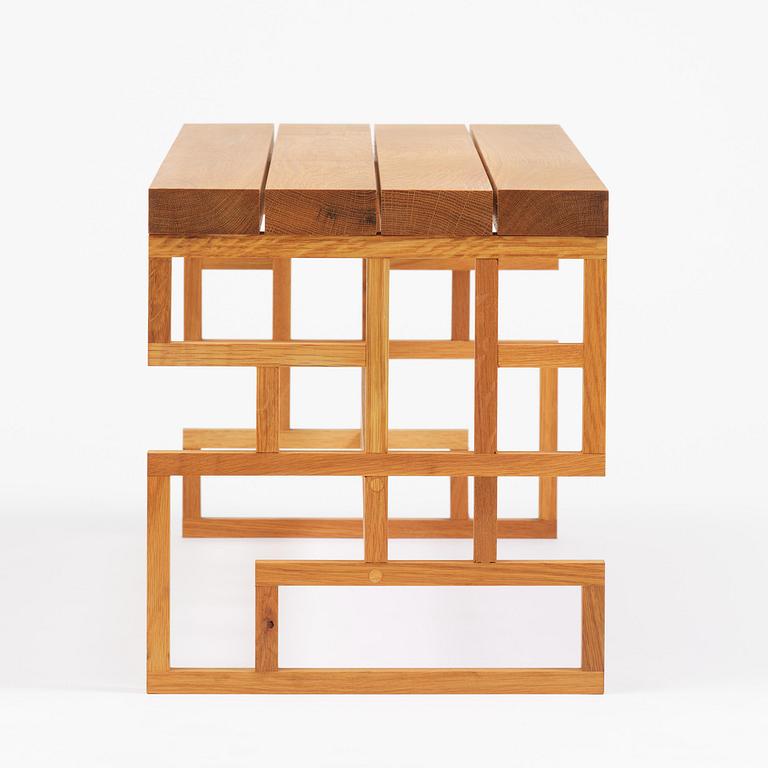 Ernst Billgren, a "Tjyvar" bench, ed. 41/51, Asp Snickeri, Stockholm 2006.