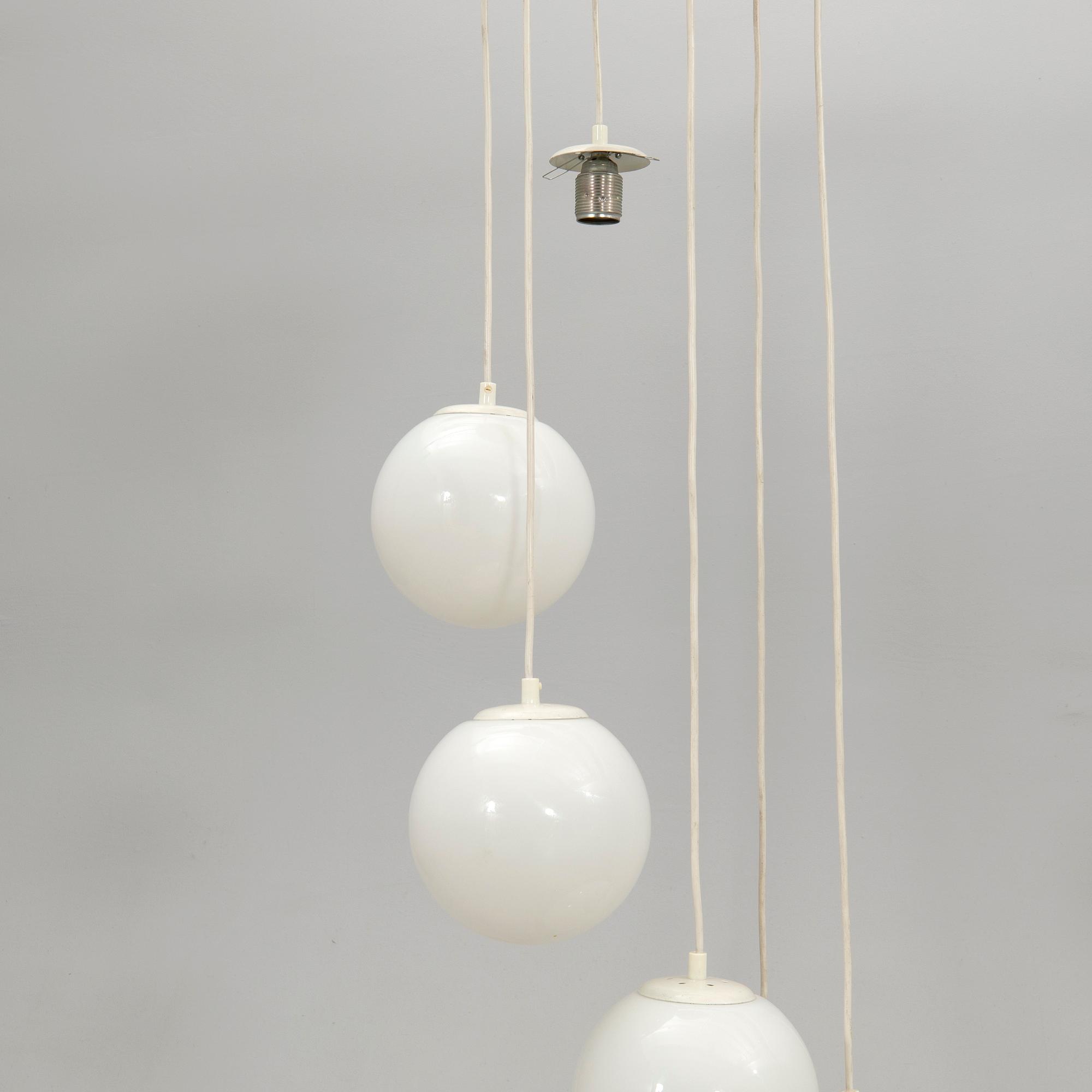 Ceiling lamp, late 20th century.