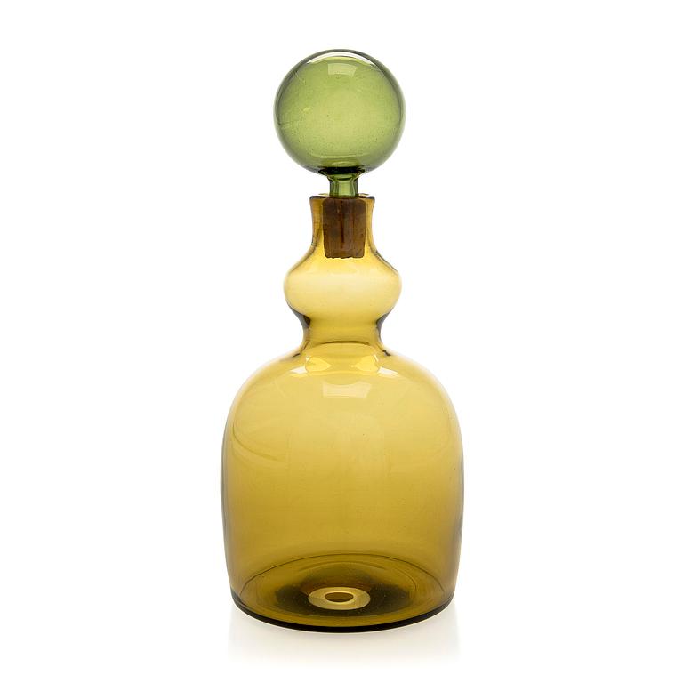 Kaj Franck, karaff KF 503, signerad, K. Franck, Nuutajärvi Notsjö -64.