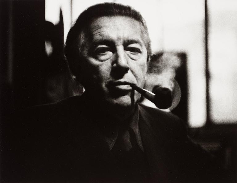 Christer Strömholm, "André Breton, Paris, 1951".