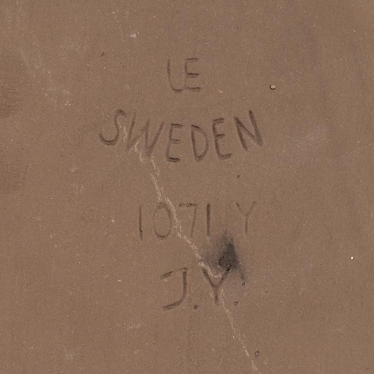 Irma Yourstone, väggreliefer, 4 st, lergods, Upsala-Ekeby, 1900-talets andra hälft.