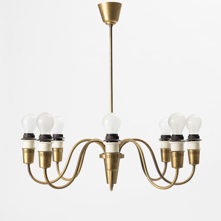 A Swedish Modern ceiling lamp, Sweden, mid20th Century.