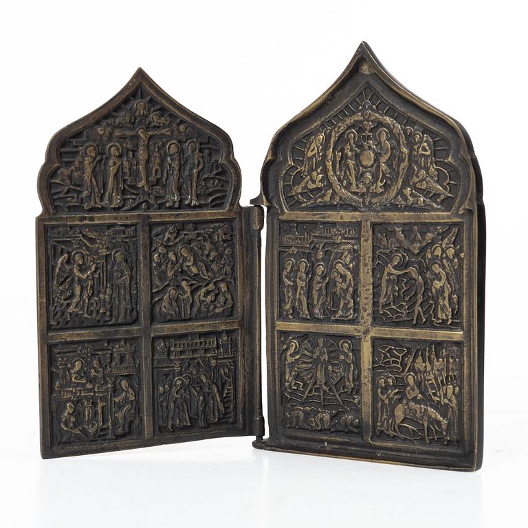 A travel icon, Russia, 19th century.