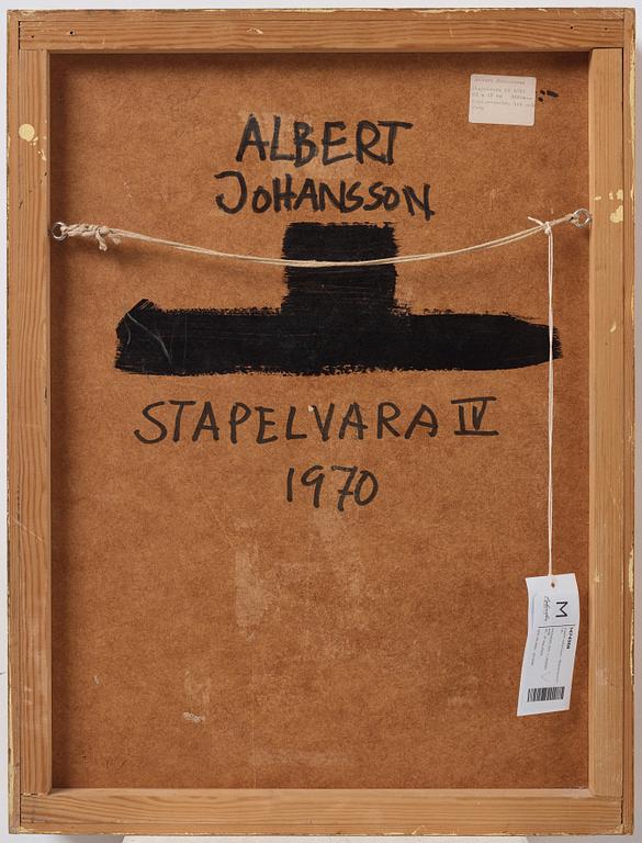 Albert Johansson, "Stapelvara IV".