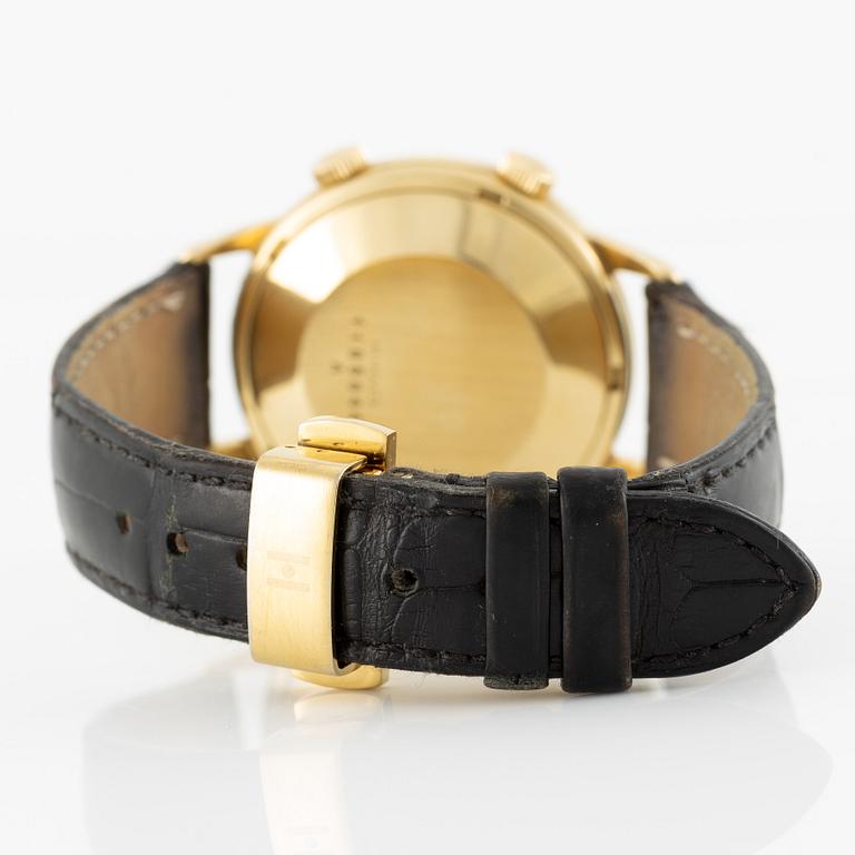 Jaeger-LeCoultre, Memovox, wristwatch, 37 mm.