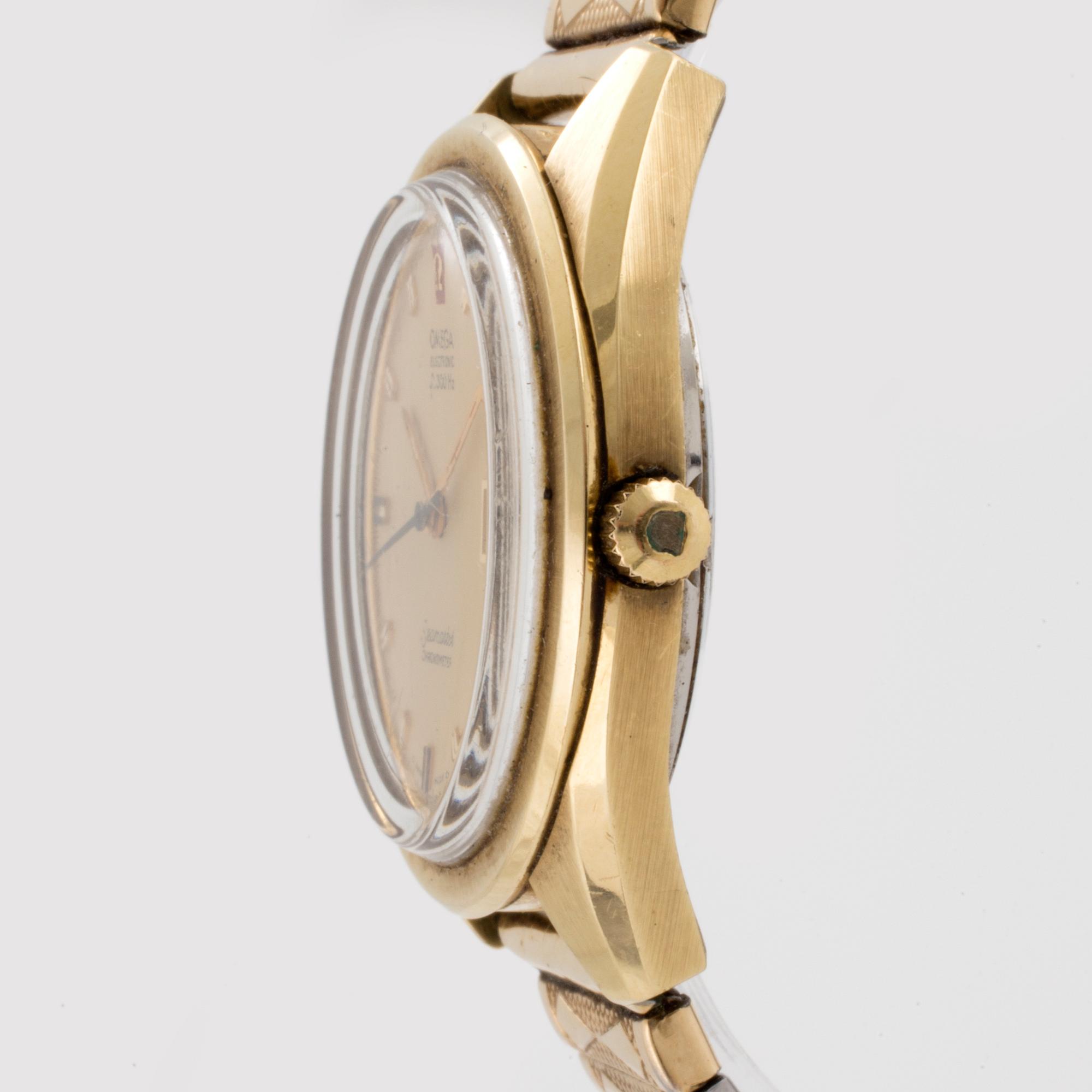 OMEGA, Seamaster, Electronic (f300Hz), Chronometer, wristwatch, 36,5 mm,