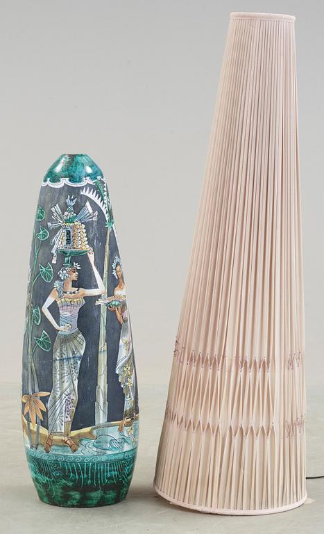 GOLVLAMPA, keramik, Marian Zawadzki, Tilgmans, -59.